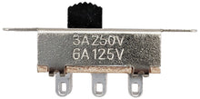Load image into Gallery viewer, Standard DPDT Slide Switch with 6 Pin Solder Lug Termination, 1.4&quot;×0.50&quot;×0.68&quot;
