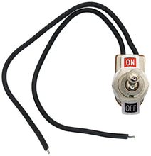 Load image into Gallery viewer, SPST Toggle Switch ON/OFF with 18 Gauge Wire Leads, 6A @ 125VAC
