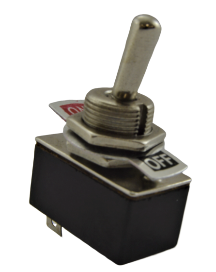 Standard SPST Toggle Switch - ON-OFF - 2-Pin Solder Lug Termination