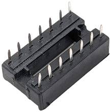 Load image into Gallery viewer, 14 Pin Solder Tail, Low Profile IC Socket
