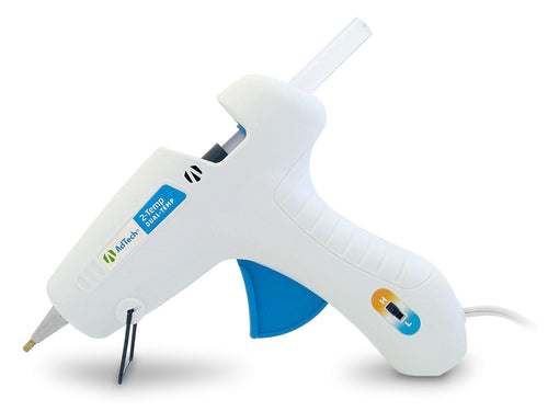 MULTI-TEMP HOT GLUE GUN: The AdTech Dual Temp Hot Glue Gun has a switch that allows you to easily change between high and low temperature glue applications with one gun. Low temperature bonds delicate materials like paper and fabric, while high temperature can be used to bond porous and heavier materials like glass and metal. UL Certified to ensure safety. Comes with 5ft cord. | STRONG BONDING: AdTech Dual-Temp, Full size glue gun allows for strong, fast bonds to virtually all materials includin