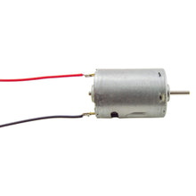 Load image into Gallery viewer, Operates from 6V DC to 18V DC | Speed: 8,500 RPM @ 12V | Red and Black wire leads attached | Heavy Duty, High Torque | Current Draw: 55mA @ 12V (no load)
