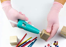 Load image into Gallery viewer, 100 Count ADULT SIZE Colored Latex Gloves for Crafting (Pink, Orange, Blue, Green, Purple)
