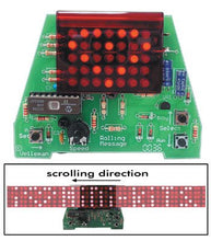 Load image into Gallery viewer, power supply: 9-12V DC adapter or car battery | current consumption: 20mA max. / 4mA standby | backup battery: 9V block type 6LR61/ 6F22 | dimensions: 1.8/3.5 x 2.6&quot; | THIS IS AN ELECTRONIC KIT THAT REQUIRES ASSEMBLY
