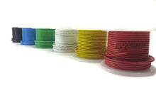 Load image into Gallery viewer, 24 Gauge Hook Up Wire Kit - Stranded Wire, Tinned Copper - Includes 6 Different Color 100 Foot Spools
