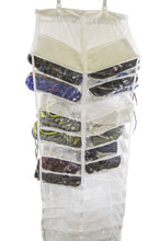 Load image into Gallery viewer, Hanging Shoe Organizer with 30 Compartments - 60&quot; Tall and 21.5&quot; Wide, Hangs over Door
