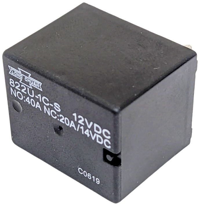 12V Relay SPDT 90 Ohm Coil Resistance (822U-1C-S)