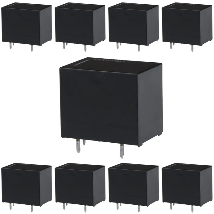 10 Pack General Purpose Relay SPDT (1 Form C) 24VDC Coil Through Hole