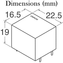Load image into Gallery viewer, 10 Pack General Purpose Relay SPDT (1 Form C) 24VDC Coil Through Hole
