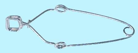 Material Nickel Plated Steel | Length 6.5 inches | Sold As Pk/3 | Thanks for Looking! | Scientific Equipment of Houston