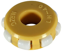 Load image into Gallery viewer, 42mm Omni Wheel for 13mm Axle, Yellow and White
