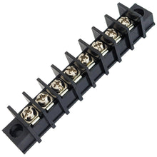 Load image into Gallery viewer, 8 Position Terminal Barrier Strip with Mounting Ears, PC Type, 0.375&quot; Pitch
