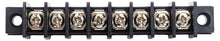 Load image into Gallery viewer, 8 Position Terminal Barrier Strip with Mounting Ears, PC Type, 0.375&quot; Pitch
