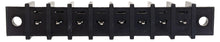 Load image into Gallery viewer, 8 Position Terminal Barrier Strip with Mounting Ears, PC Type, 0.375&quot; Pitch
