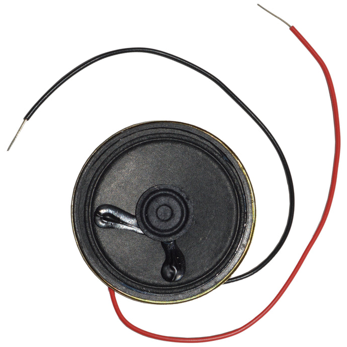 2-inch Diameter Round Speaker with Wire Leads, 0.25 Watt, 8 ohm