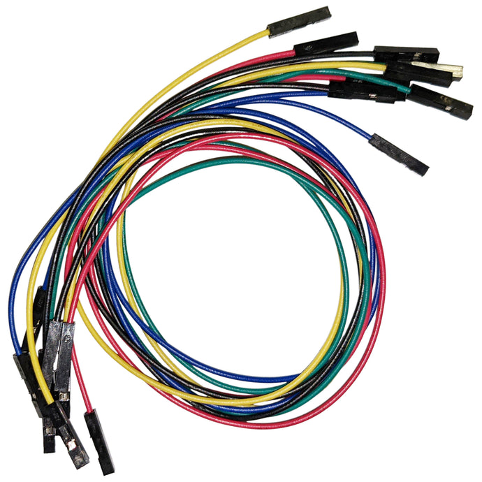 10 Piece Female to Female Jumper Wire Kit, 12