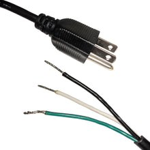 Load image into Gallery viewer, 5 Foot SVT-3 Type Power Supply Cord, 3 Conductors, 18/3 Size
