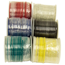 Load image into Gallery viewer, Stranded 20 Gauge Hook Up Wire Kit - Includes 6 Different Color 100 Foot Spools, Tinned Copper, PVC Insulated
