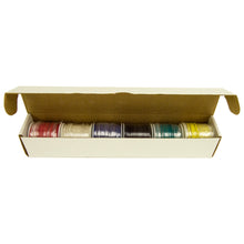Load image into Gallery viewer, 20 Gauge Hook Up Wire Kit - Stranded Wire, Tinned Copper - Includes 6 Different Color 100 Foot Spools

