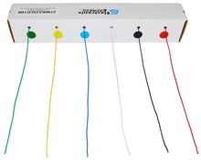 Load image into Gallery viewer, Solid 22 Gauge Hook Up Wire Kit - Includes 6 Different Color 100 Foot Spools, Tinned Copper, PVC Insulated

