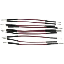 Load image into Gallery viewer, 50 Piece Set of Male to Male Breadboard Jumper Wire, Lengths of 2&quot; to 8&quot;, Assorted Colors
