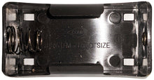 Load image into Gallery viewer, Single D Battery Holder with Solder Lugs, Plastic (2.70&quot; x 1.45 x 1.22&quot;)

