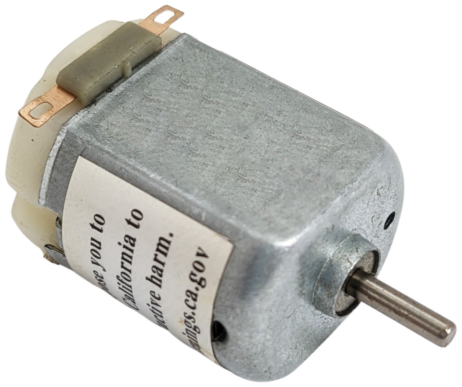 6V DC Motor 9,000 RPM, ⌀2mm Shaft (0.98