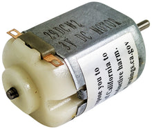 Load image into Gallery viewer, 3V DC Solar Motor 11,000 RPM, ⌀2mm Shaft (0.98&quot; x 0.79&quot; x 0.59&quot; Body)
