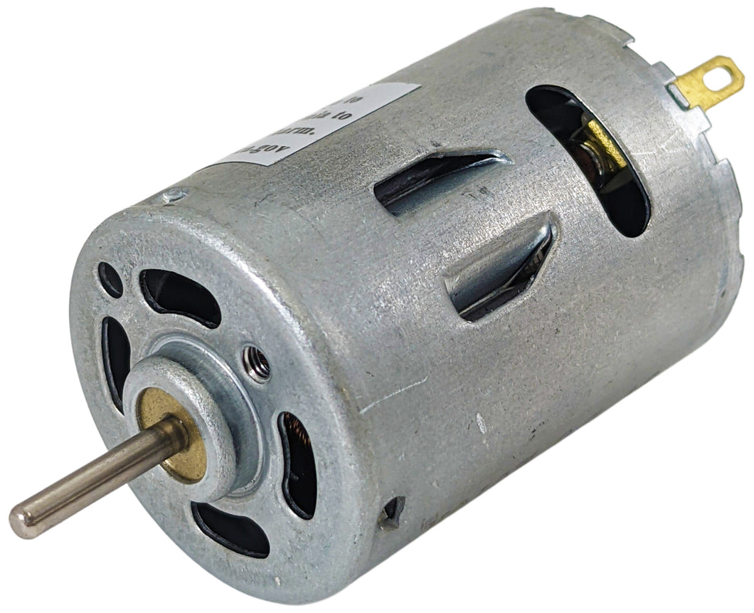 9V Heavy Duty DC Motor 12,500 RPM Max (1.08
