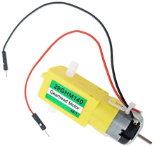 Load image into Gallery viewer, Dual Shaft Gear Head Motor, 140 RPM at 4.5V DC, 48:1 Gearbox Ratio, Hobby Gearmotor for DIY Robot, Smart Car, Vehicles
