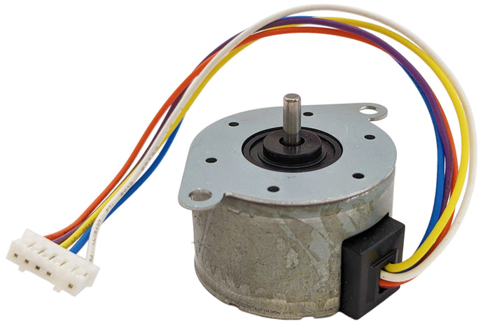 Stepper Motor Unipolar, 120Ω Coil, 7.5 Degrees per Step, 5V DC