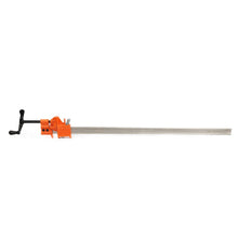Load image into Gallery viewer, Light pattern instant-acting bar clamp | Hardened-steel thrust bearing | 2-by-1-3/4-inch clamp faces | 3-foot maximum opening | Crank-type handle
