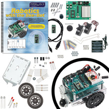 Load image into Gallery viewer, Beginner-friendly -  No programming experience needed | Open platform - Exposed circuitry allows you to learn and create your own electronic circuits | Solder-free - Experiment with custom circuits on the breadboard (no special-brand connectors) | Understandable - Included text provides easy-to-follow tutorials | Programmable - PBASIC is a very easy to learn text-based language that introduces concepts found in most programming languages

