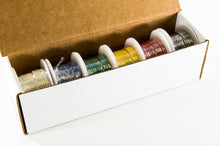 Load image into Gallery viewer, 26 Gauge Hook Up Wire Kit - Solid Wire, Tinned Copper - Includes 6 Different Color 25 Foot Spools
