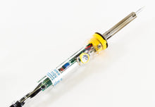 Load image into Gallery viewer, 30W to 50W Adjustable Variable Temperature Soldering Iron Set - Includes 3 Spare Tips, Iron Stand Holder, and 10 Grams of Solder
