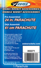 Load image into Gallery viewer, Estes 24 Inch Parachute for Model Rockets (302271)
