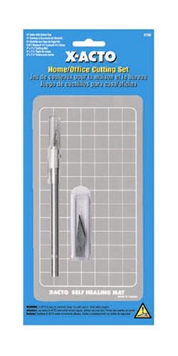 Home/Office Cutting Set | Protects work surfaces from cuts and nicks | Easy desk or drawer storage | Ideal for cutting photographs, coupons, cardboard, arts & crafts, articles, paper, vinyl and lightweight tubing | This is an aftermarket of generic part