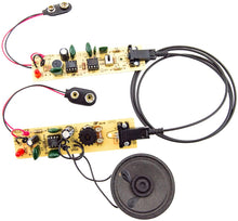 Load image into Gallery viewer, DIY Optical Audio Link Soldering Kit - Teaches Fiber Optic Communication Basics - Build Your Own Transmitter, Receiver, and Fiber Link (Beginner Skill Level)

