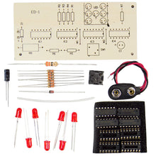 Load image into Gallery viewer, DIY Electronic Dice Project, Beginner Soldering Practice Kit with Assembly Manual - Kit Creates One Die
