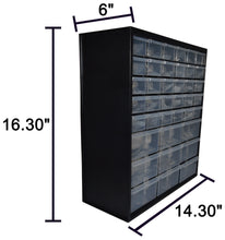 Load image into Gallery viewer, 375 Piece Linear IC Assortment Kit with 34 Types of Linear Integrated Circuits in Electronic Component Cabinet Storage Case
