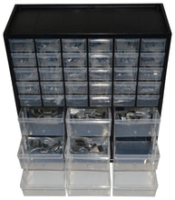 Load image into Gallery viewer, 375 Piece Linear IC Assortment Kit with 34 Types of Linear Integrated Circuits in Electronic Component Cabinet Storage Case

