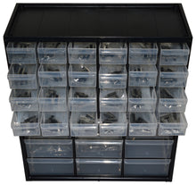 Load image into Gallery viewer, 375 Piece Linear IC Assortment Kit with 34 Types of Linear Integrated Circuits in Electronic Component Cabinet Storage Case
