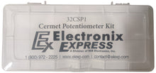 Load image into Gallery viewer, 20 Piece Cermet Potentiometer Assortment Kit - Horizontal 3/8&quot; Square

