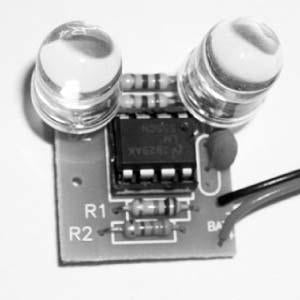 High Intensity Red Blinky LED Soldering Practice Kit
