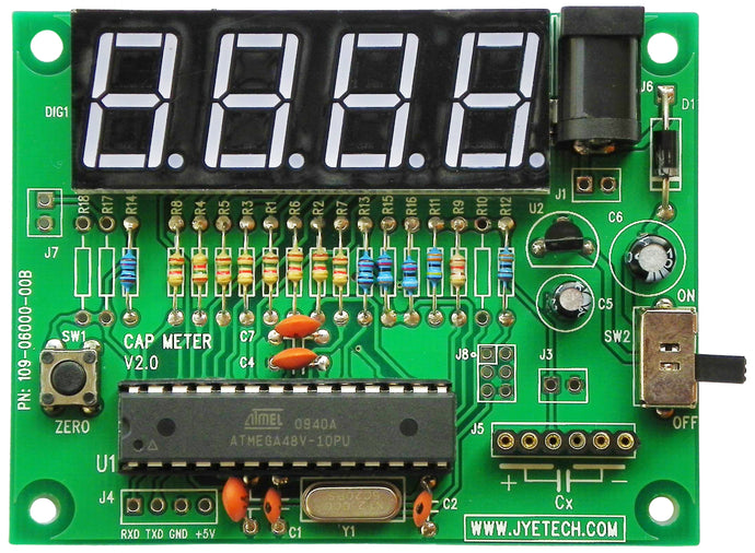 DIY Capacitance Meter Soldering Practice Kit
