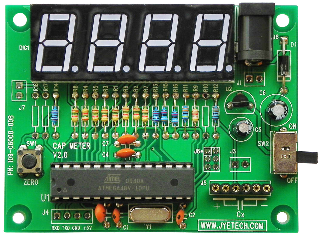 DIY Capacitance Meter Soldering Practice Kit
