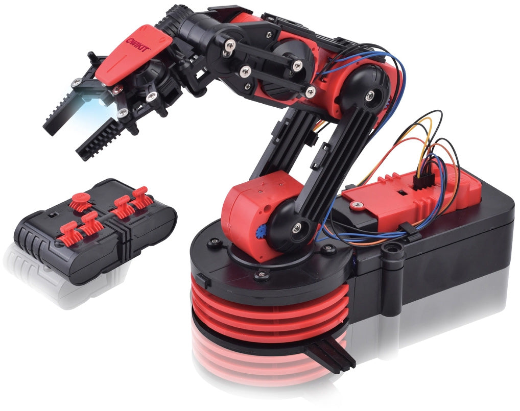 OWI Inc Build Your Own Robotic Arm Edge Wireless Remote Control Interface | No Soldering Required | Extensive Range of Motion on All Pivot Points