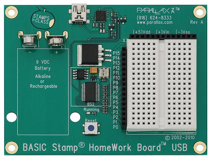 Parallax HomeWork Board – USB (555-28188)