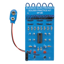 Load image into Gallery viewer, Elenco Practical Soldering Project Kit - Teaches Soldering, Boards, Components, Color Codes (SP3B)

