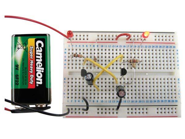 Solderless Electrical Engineering Starter Kit with Guidebook for Building 10 Exciting Projects